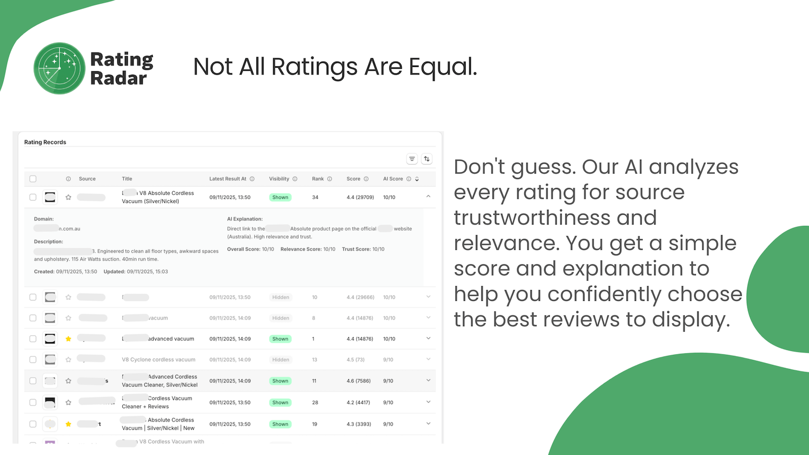 Rating Radar | AI Star Ratings screenshot 4