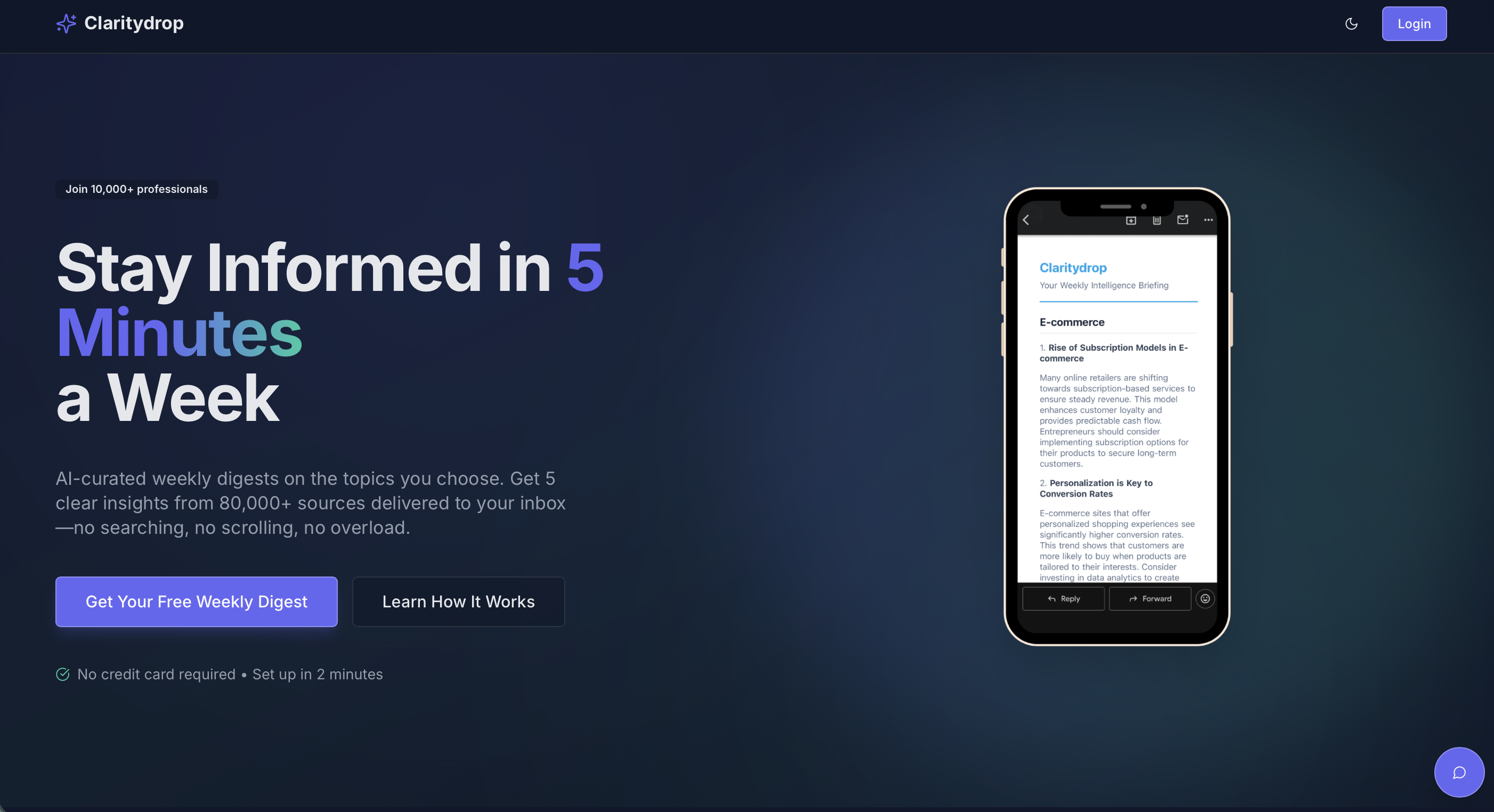 ClarityDrop  screenshot 1