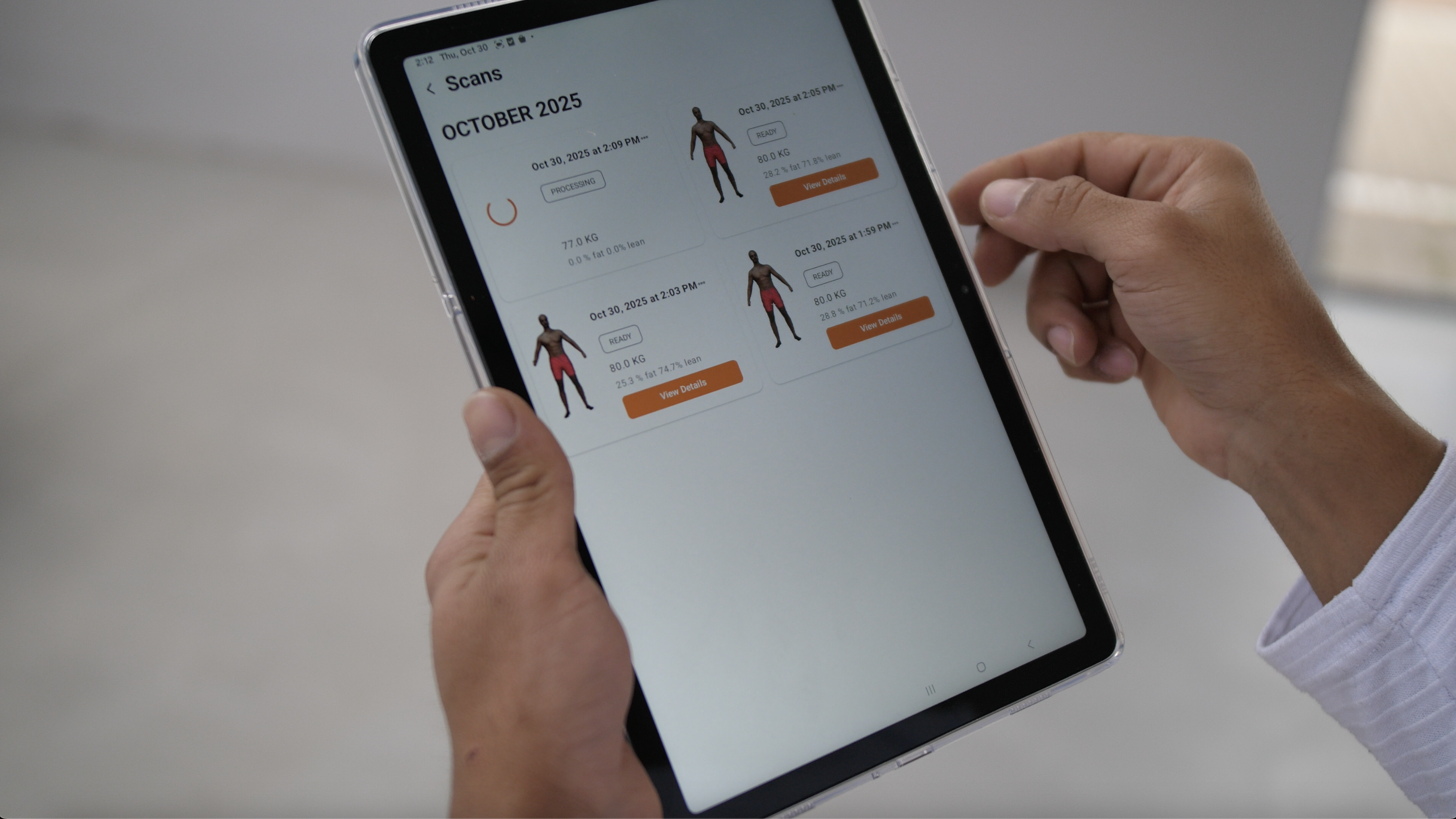 Instant 3D Body Scanning for Fitness screenshot 10