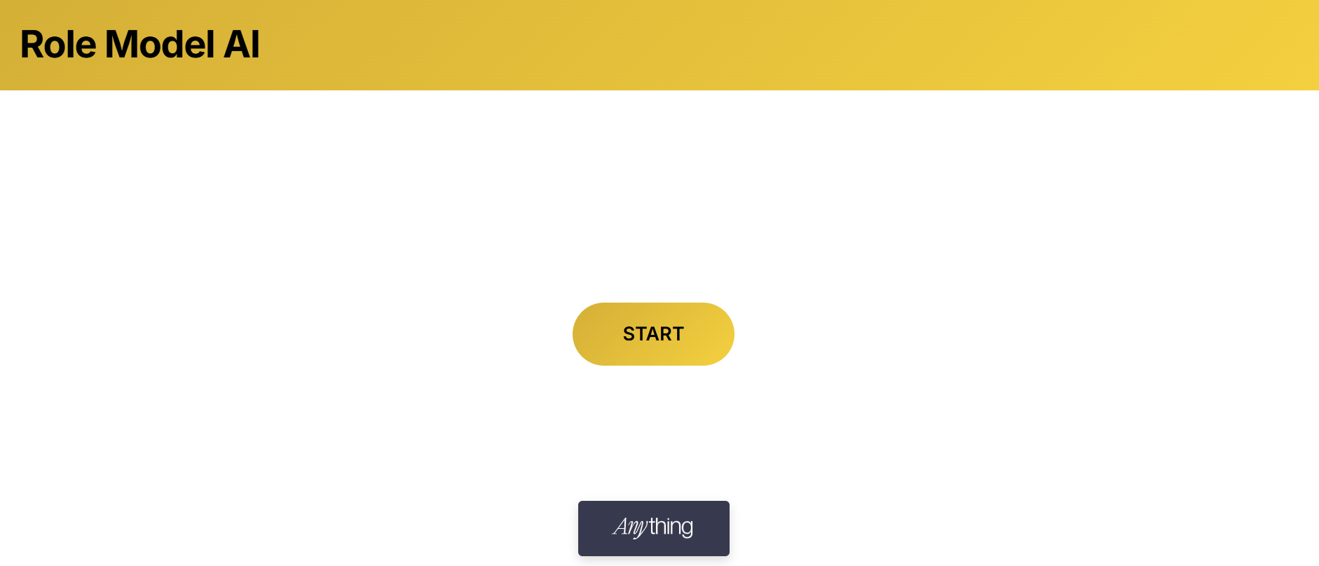 Role Model AI- Free screenshot 1