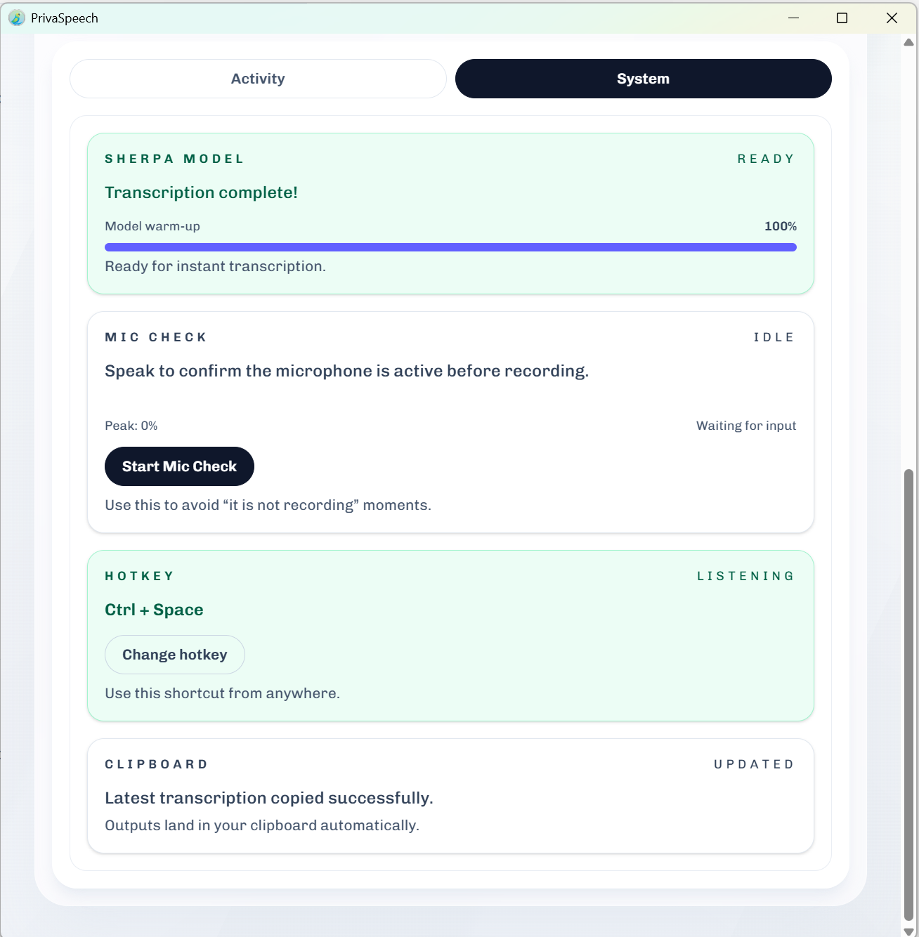 PrivaSpeech screenshot 5
