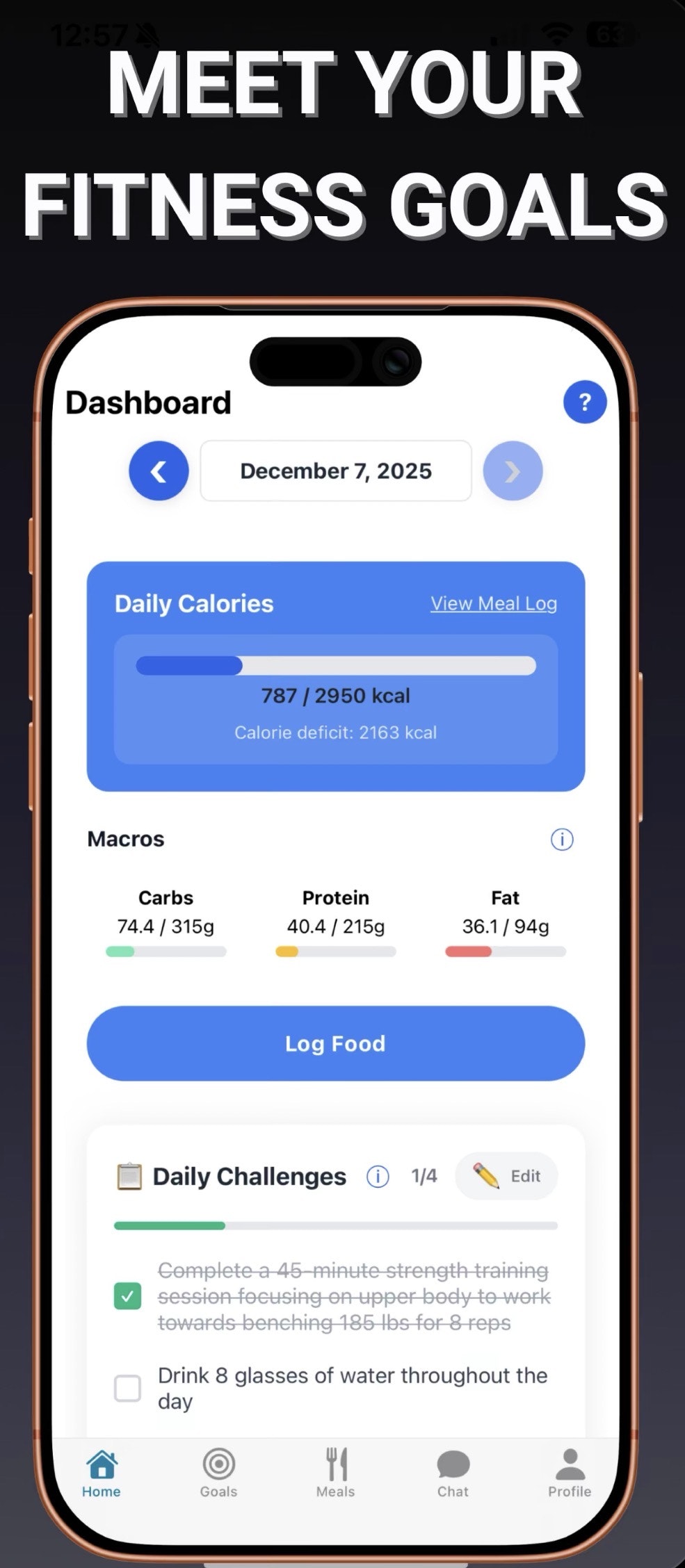 xCalorie screenshot 1