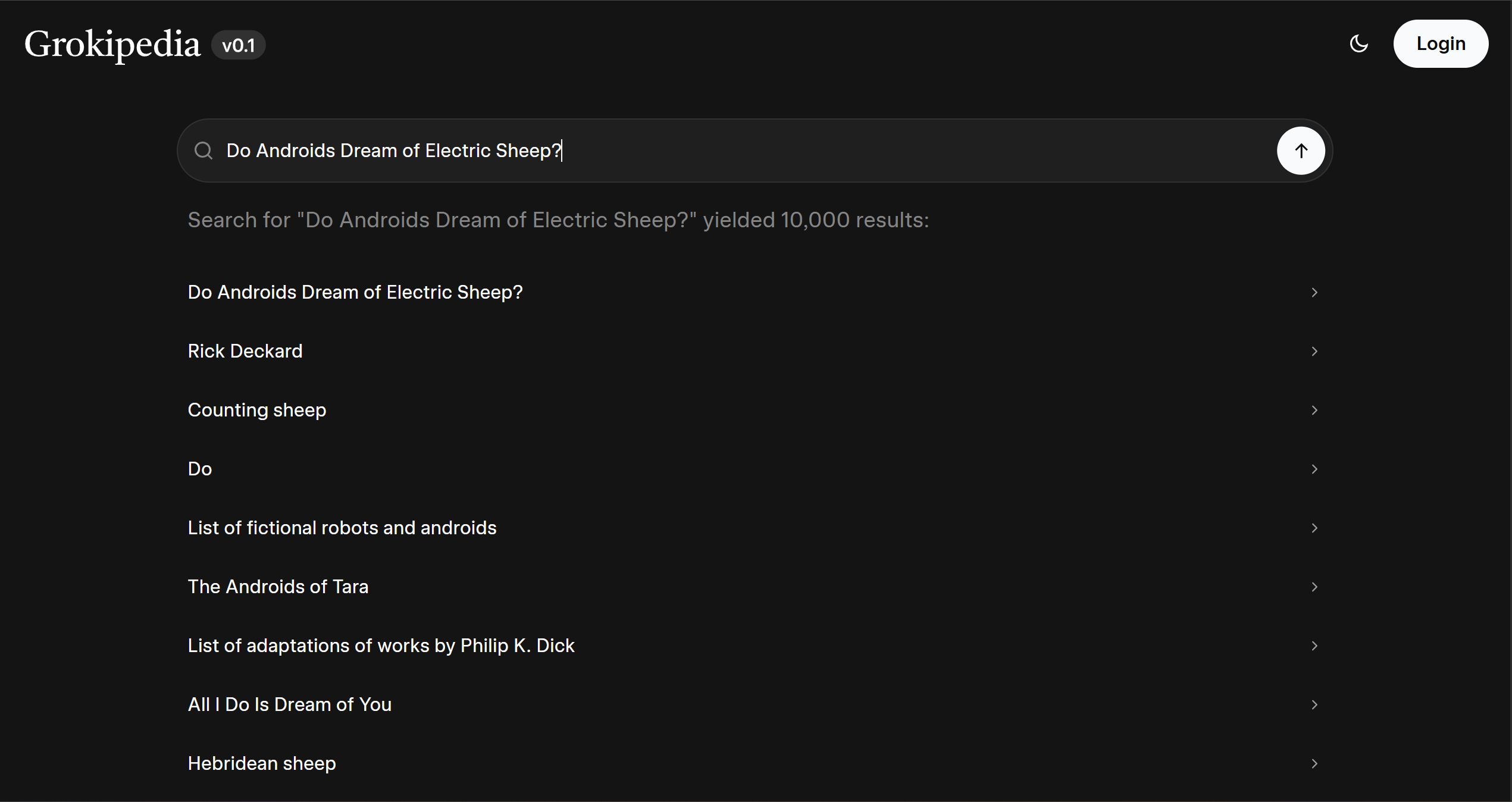 Grokipedia screenshot 2