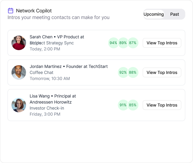 Draftboard Warm Intro Agent screenshot 5
