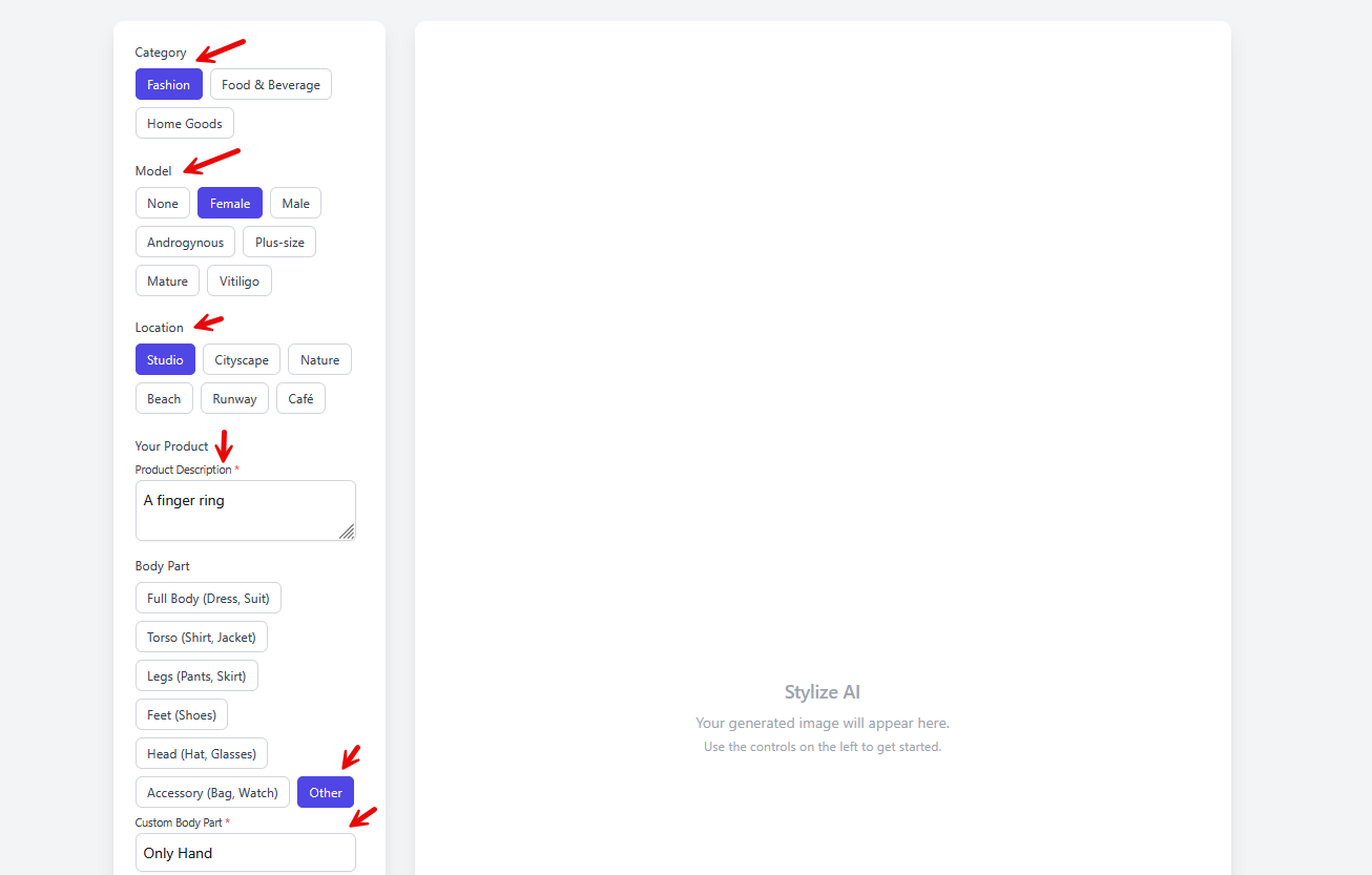 Stylize AI screenshot 1