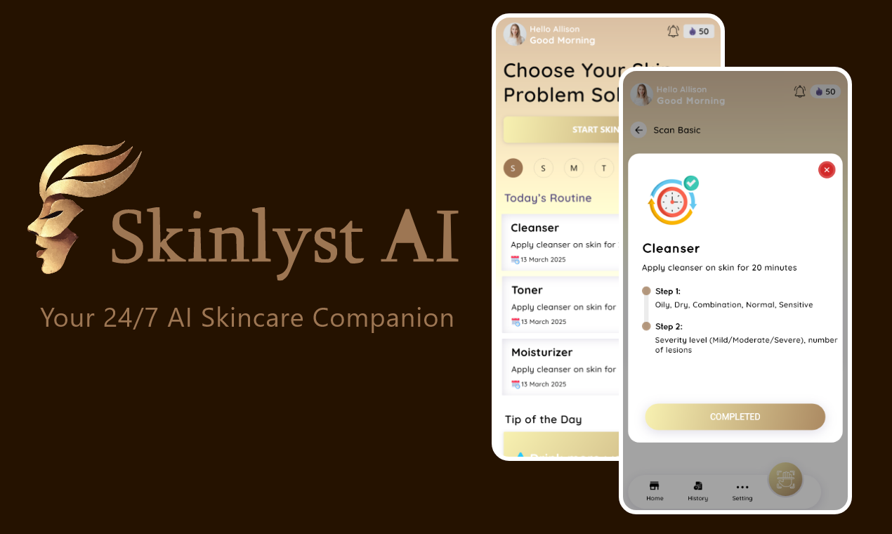 Skinlyst AI screenshot 2