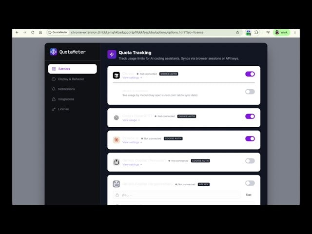 QuotaMeter screenshot 4
