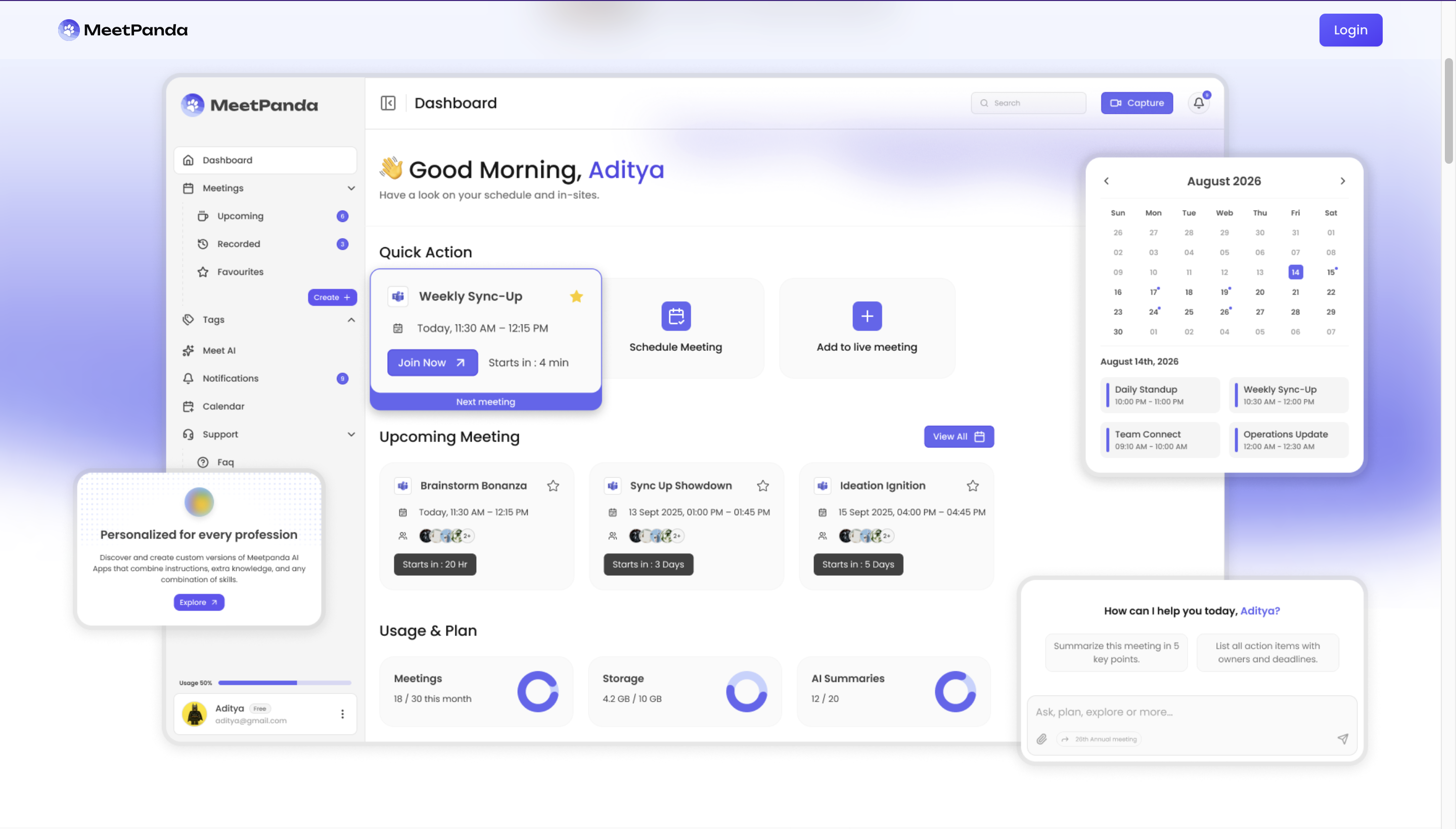 MeetPanda screenshot 2