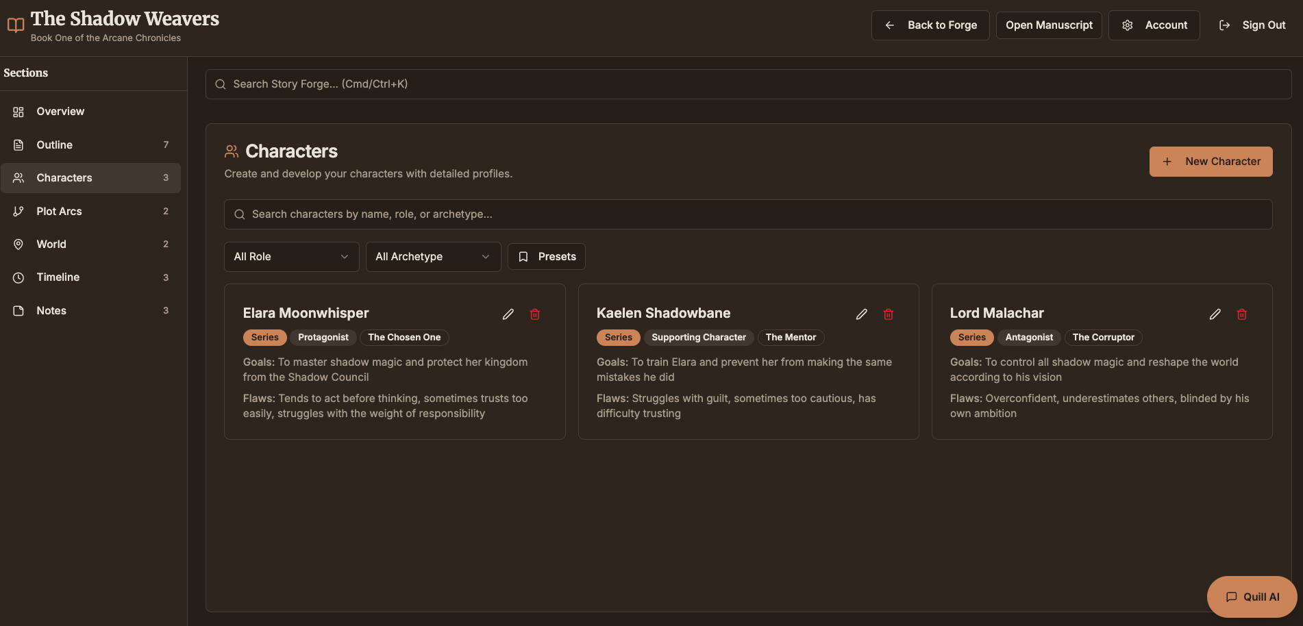 Quill screenshot 9