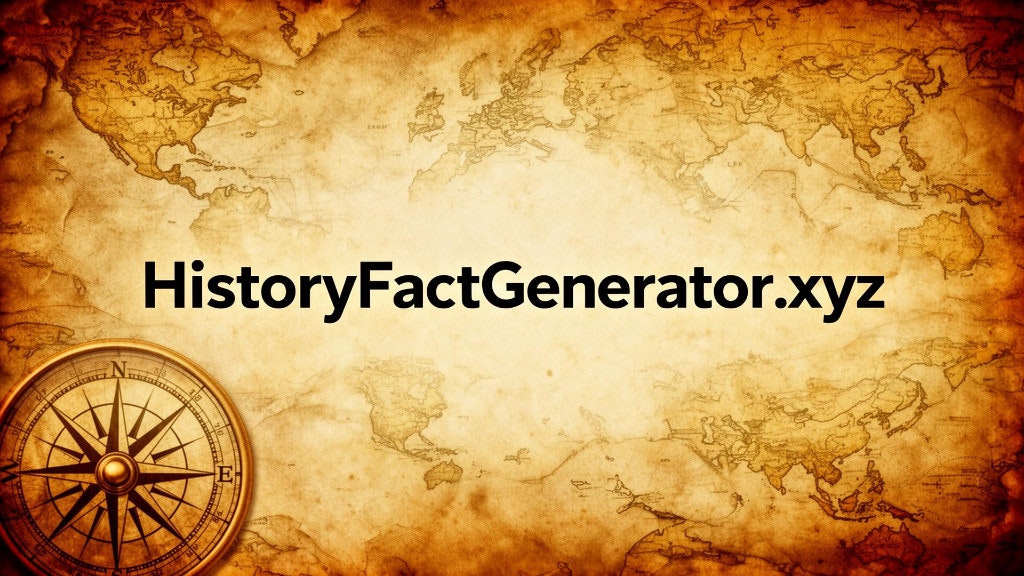 HistoryFactGenerator.xyz screenshot 1