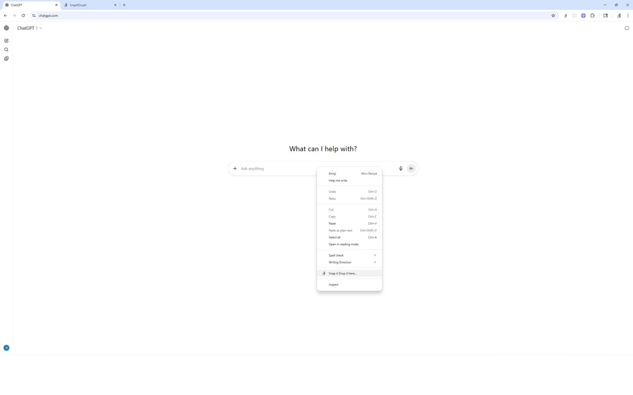 SnapItDropIt screenshot 2