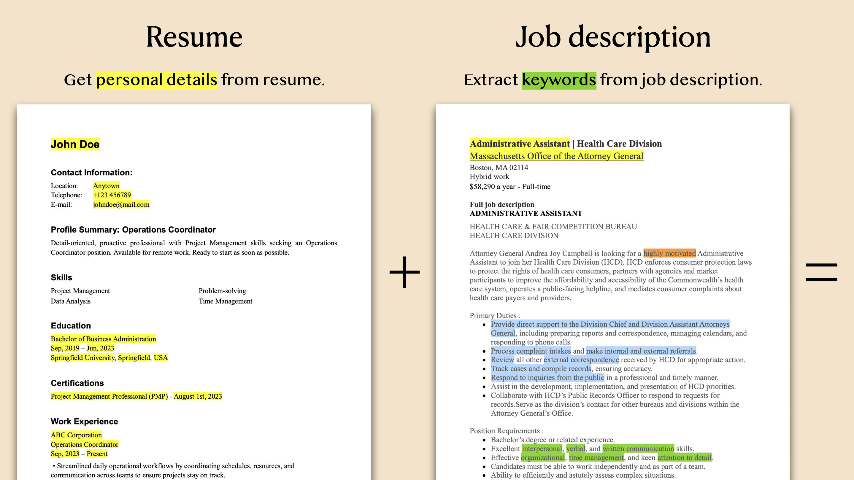 ResumeCustomizer screenshot 3