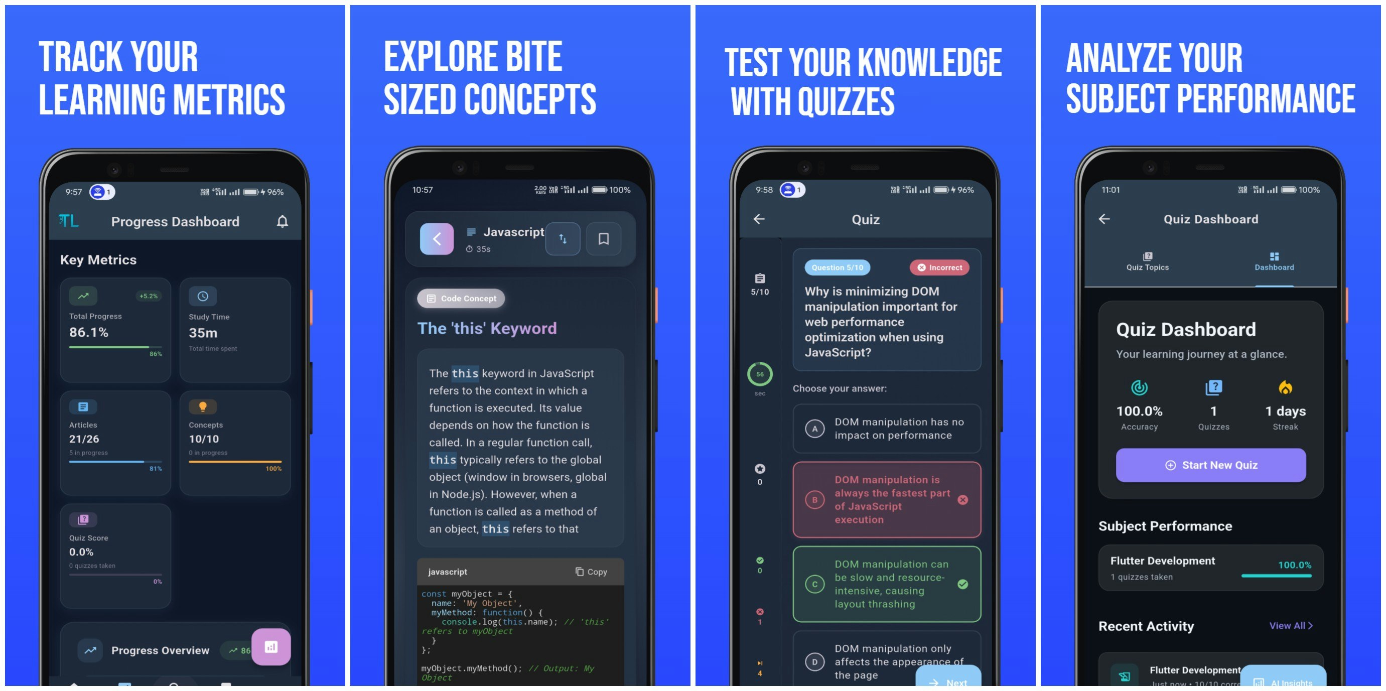 TechieLearns — AI Learning Platform screenshot 3