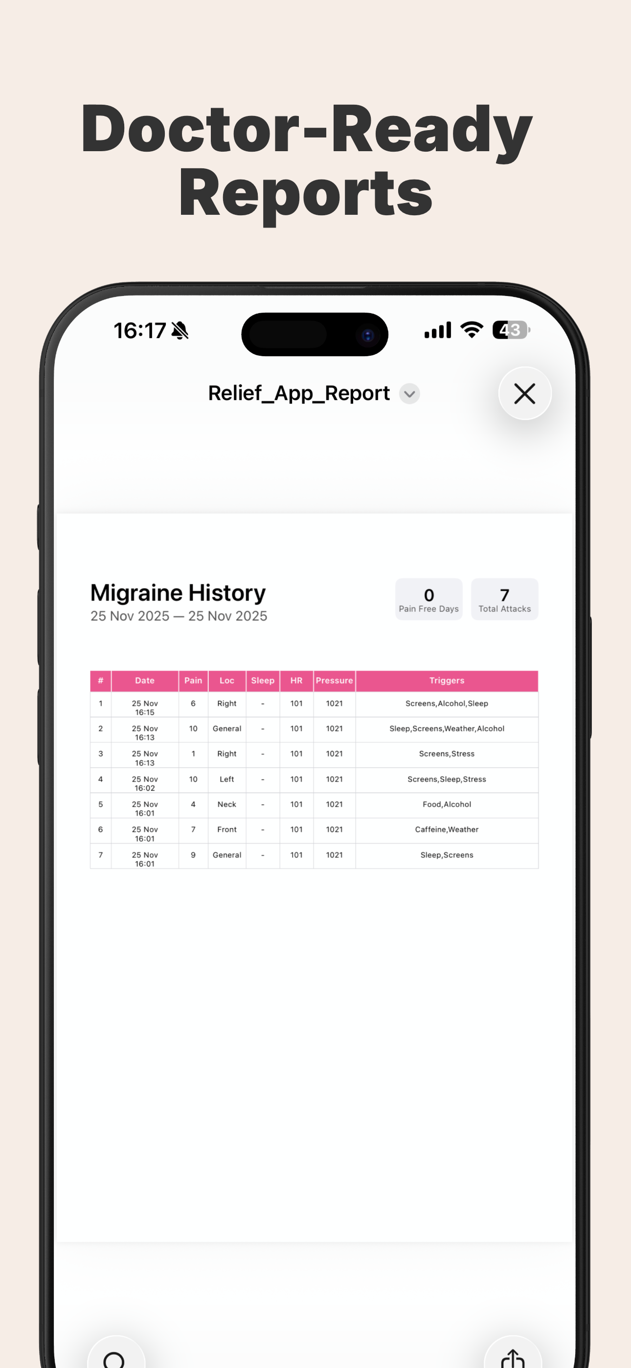Relief screenshot 5