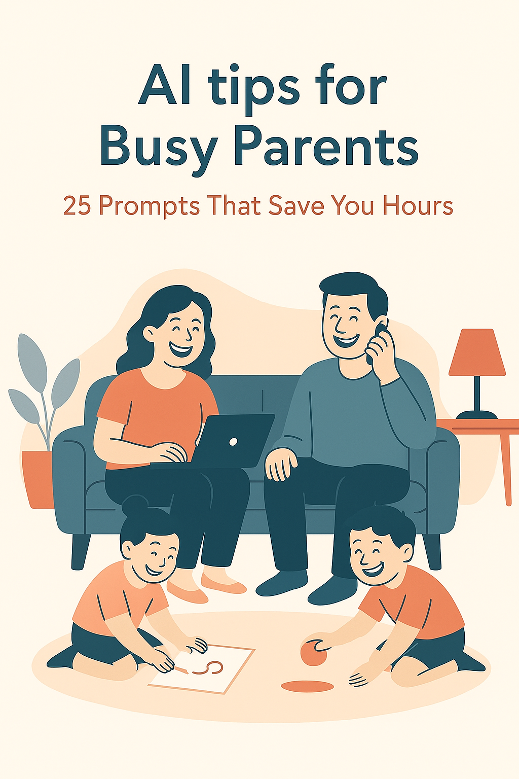 AI Prompts for Busy Parents – 25 pompts screenshot 1