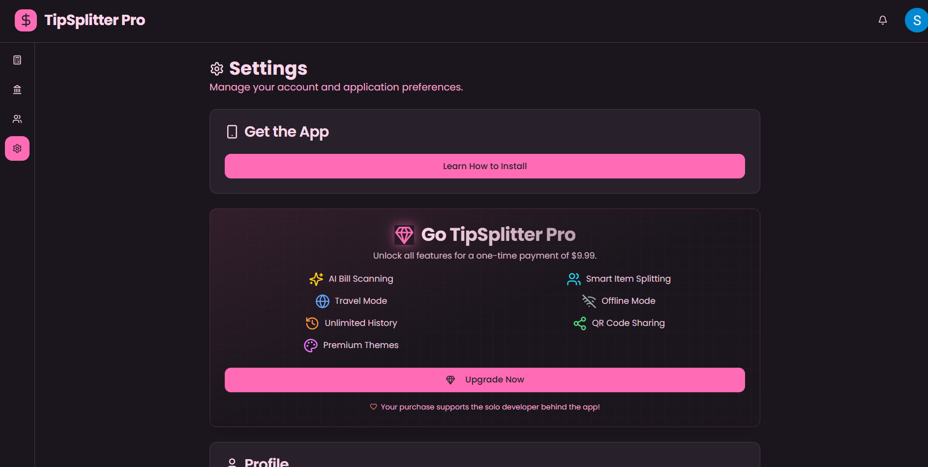 TipSplitter Pro screenshot 4