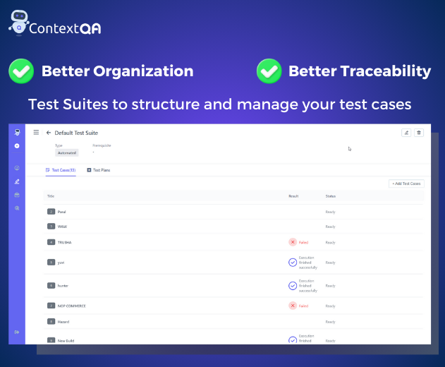 ContextQA screenshot 2