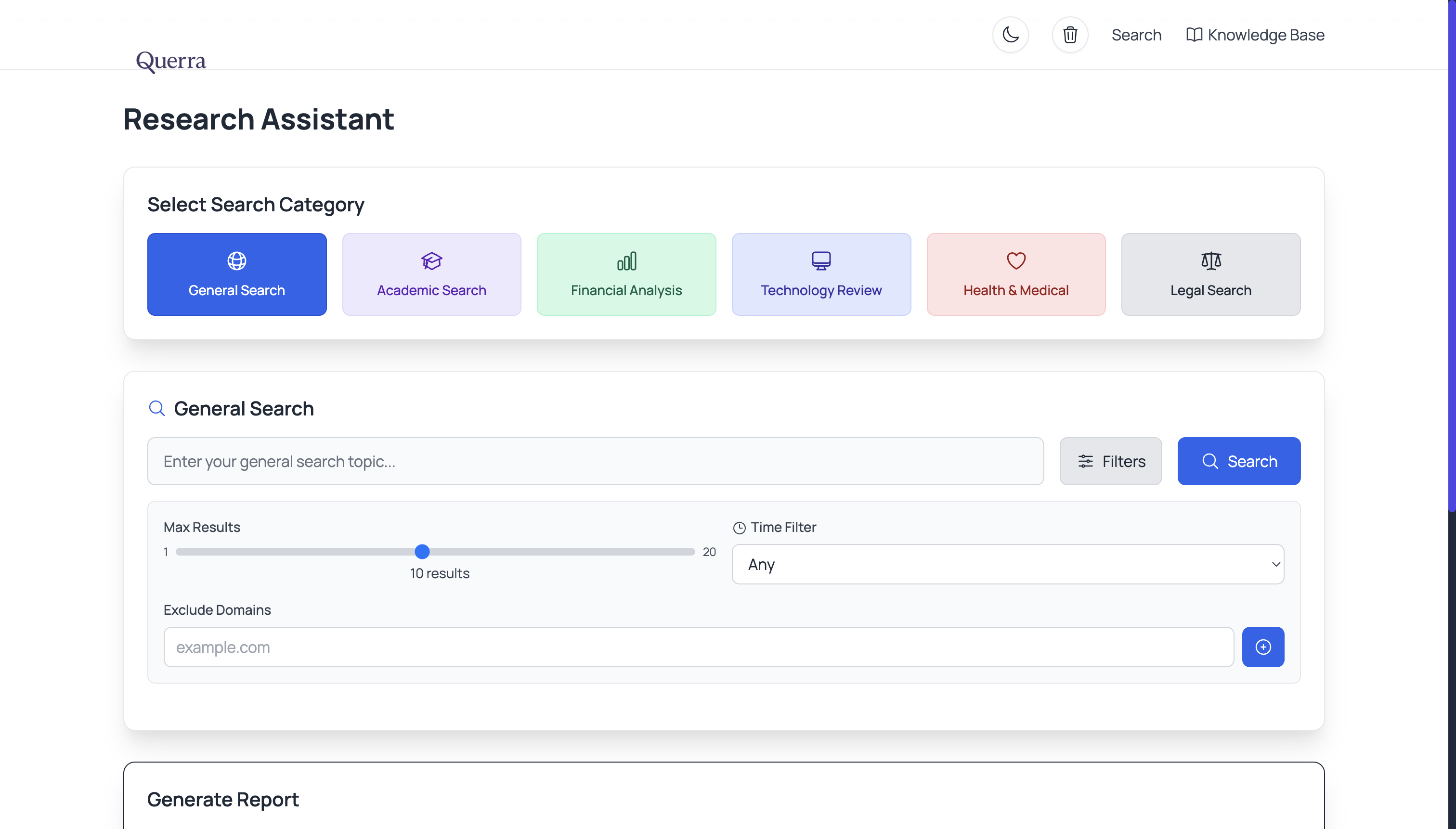 Querra screenshot 1