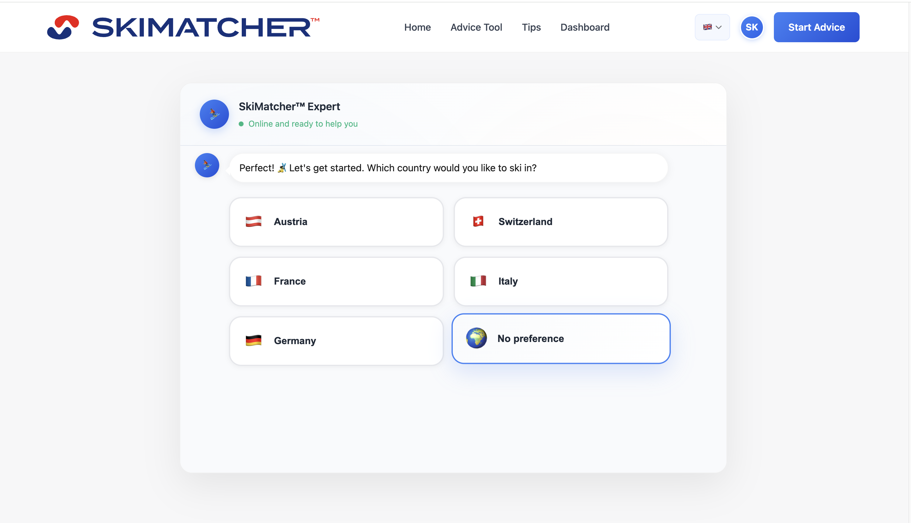 SkiMatcher screenshot 3