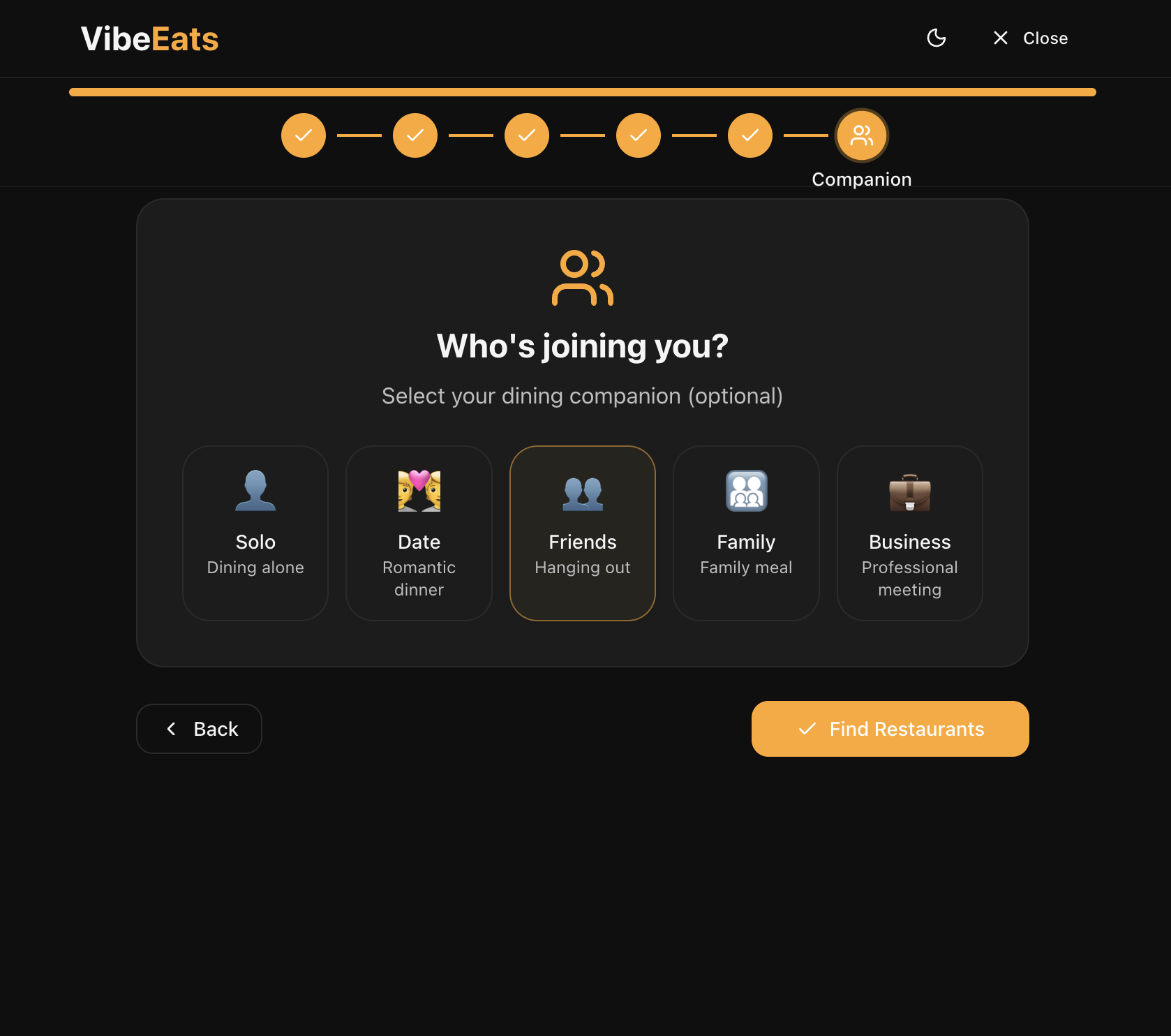 VibeEats screenshot 6