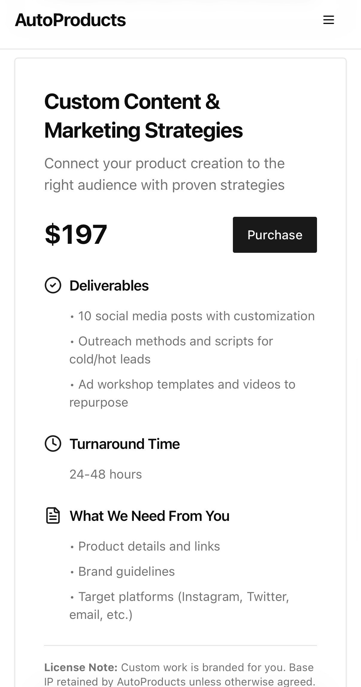 Autoproducts screenshot 4