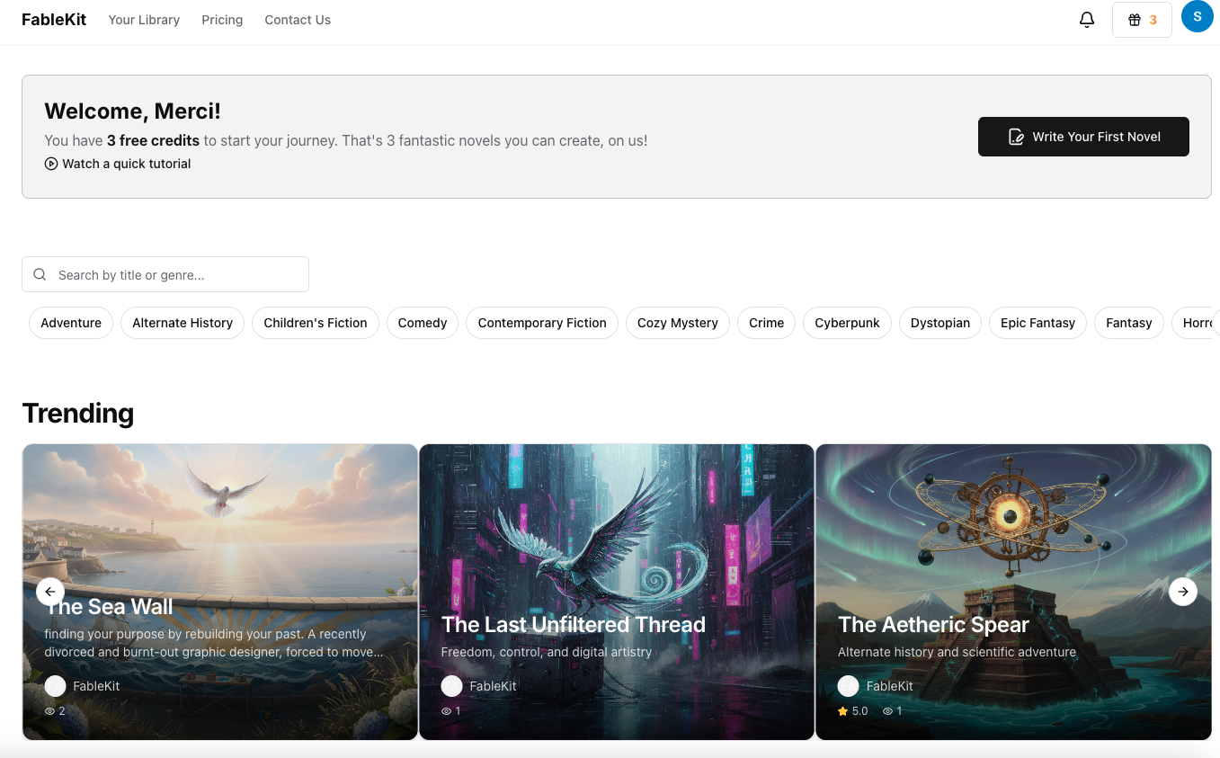 FableKit screenshot 1