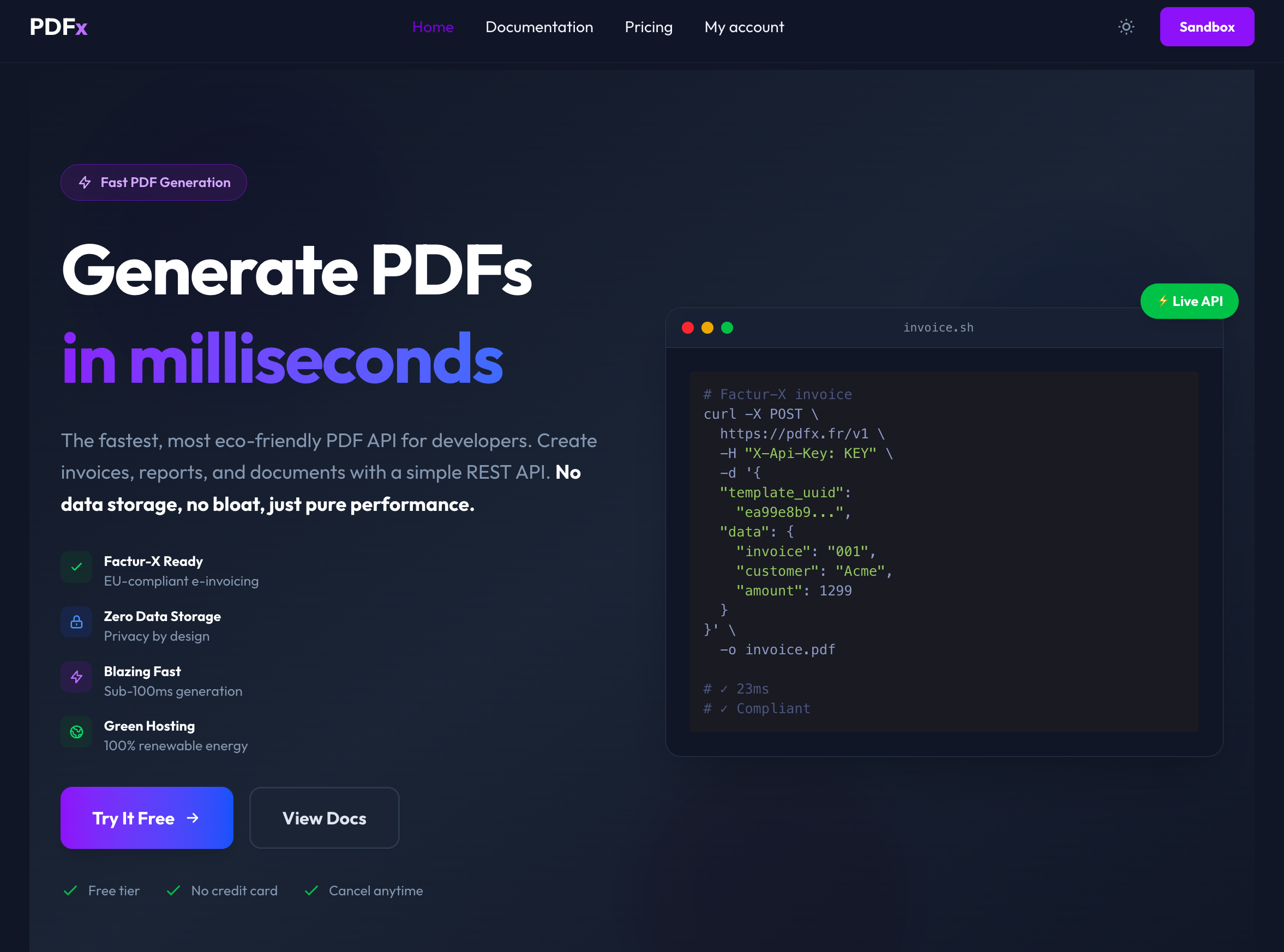 PDFx screenshot 1