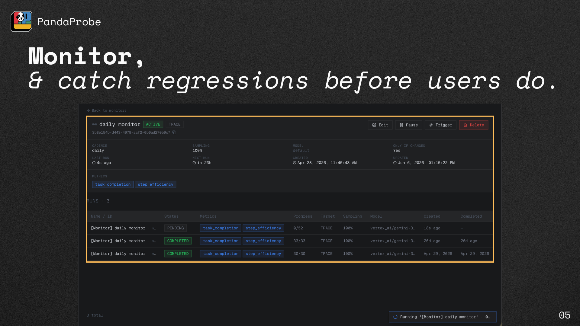 PandaProbe Cloud screenshot 5