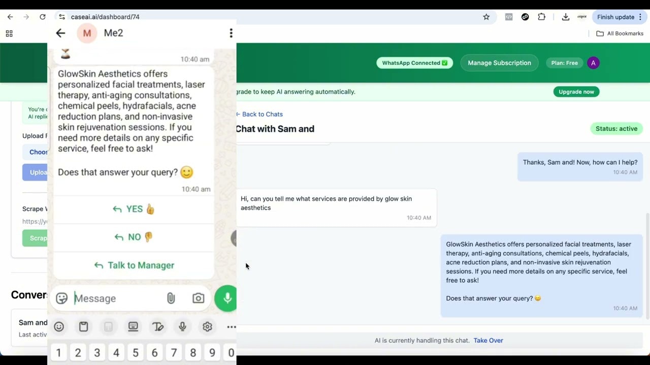 Case AI screenshot 1
