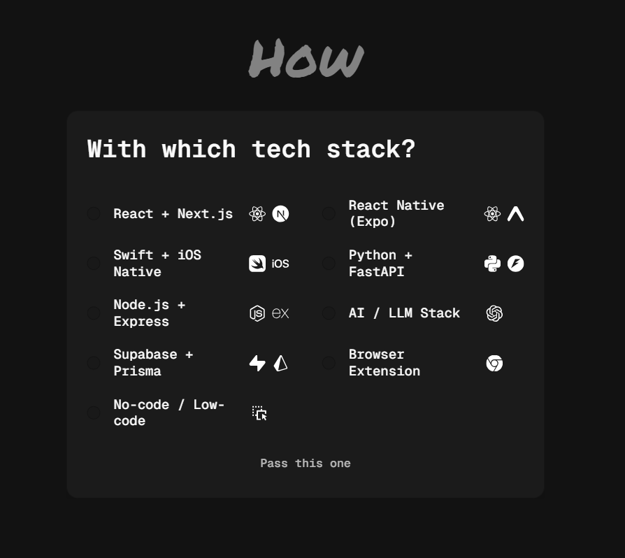 What to Build Next screenshot 6