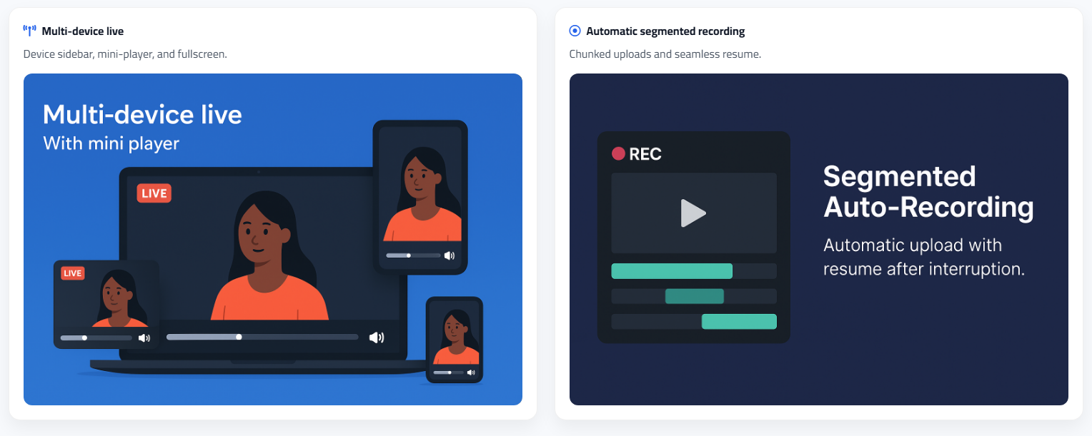 BeinScreen — Monitor & record any screen screenshot 2