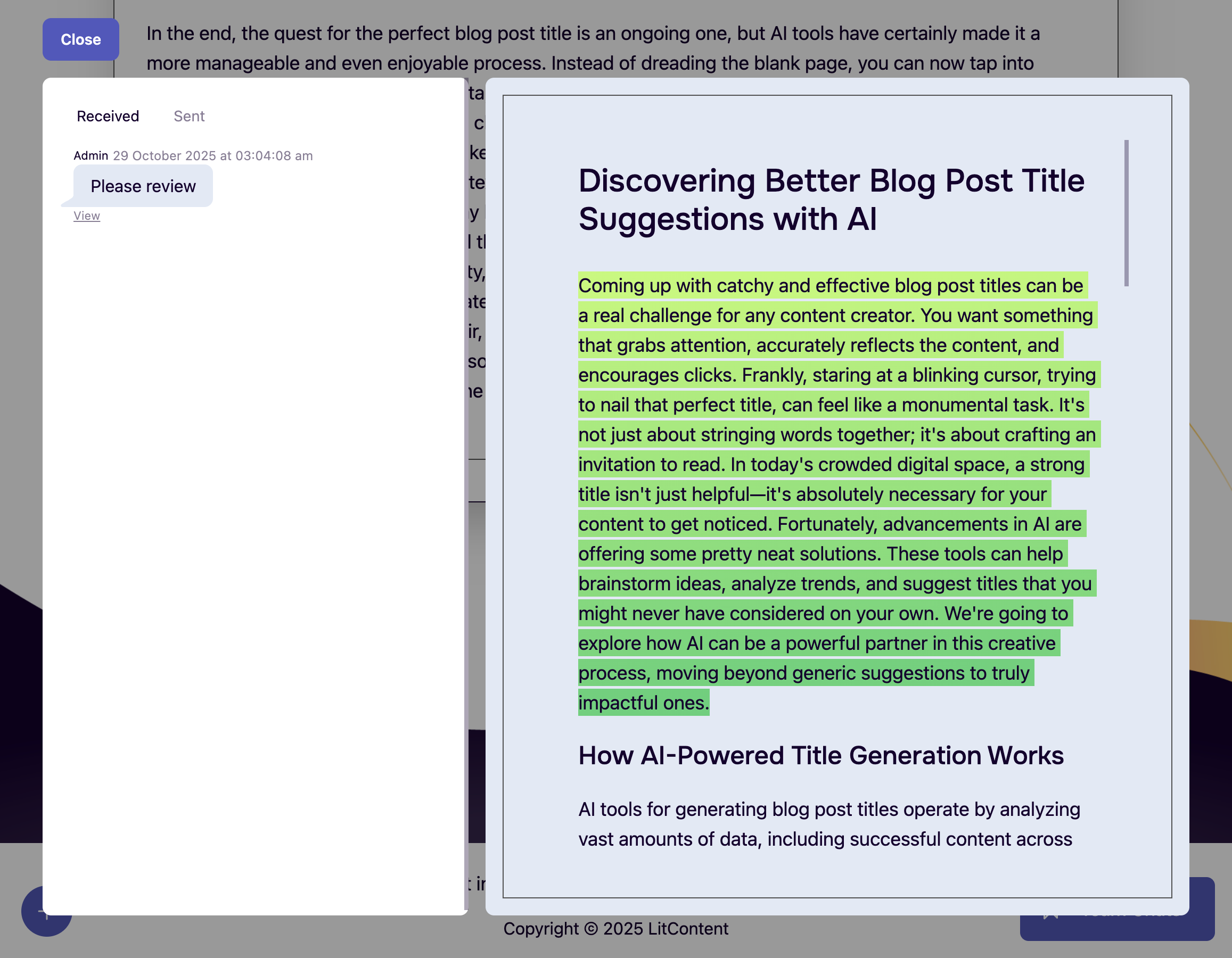 LitContent screenshot 14