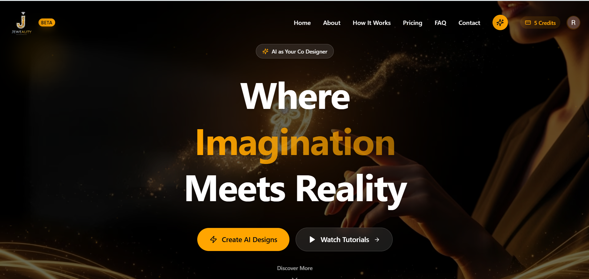 Jeweality – AI Jewelry Design Studio screenshot 1