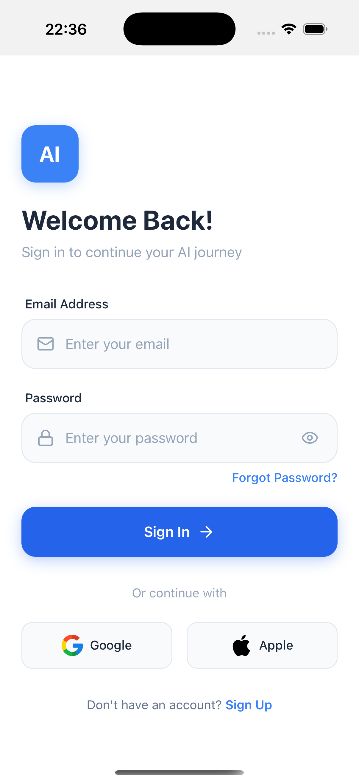 AI Chat UI Kit — React Native + Expo screenshot 5
