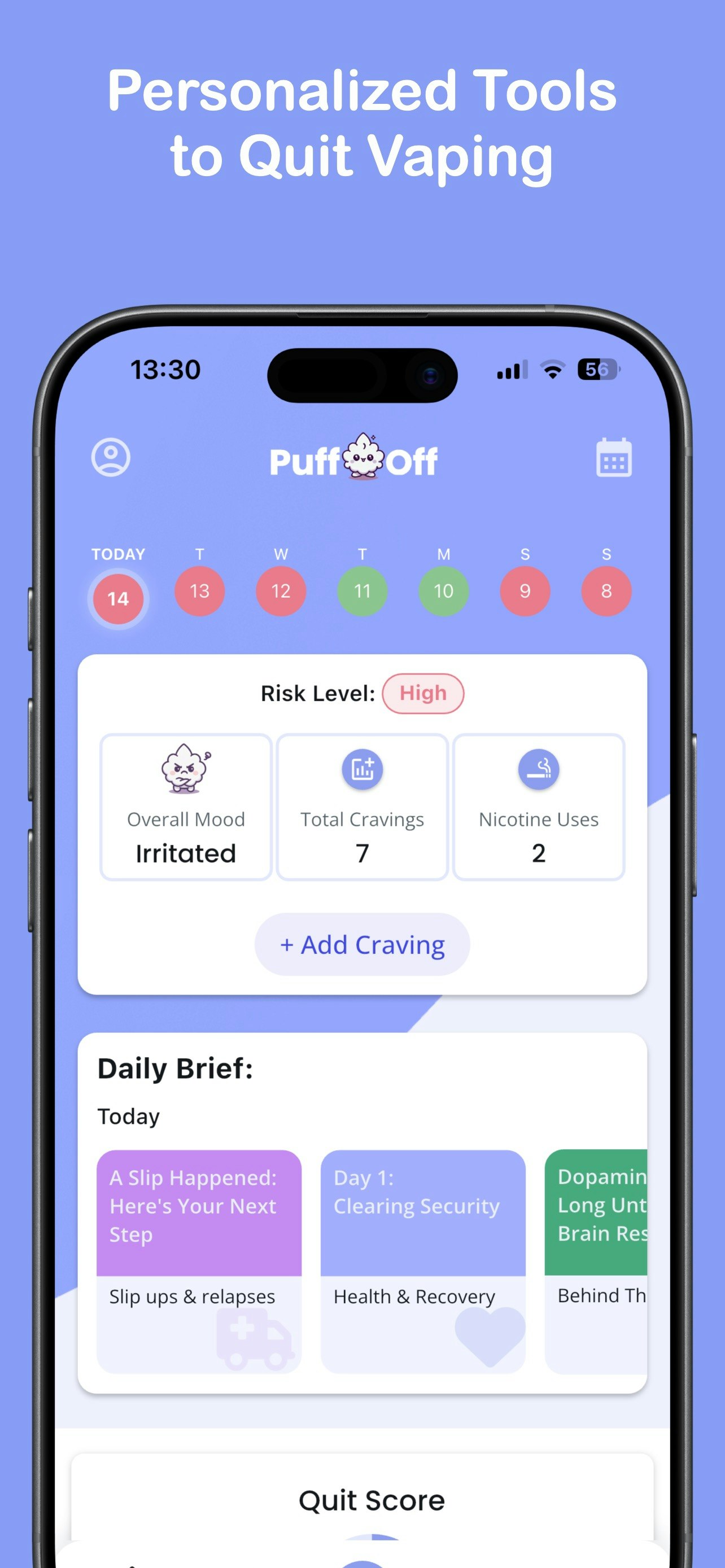 PuffOff screenshot 1
