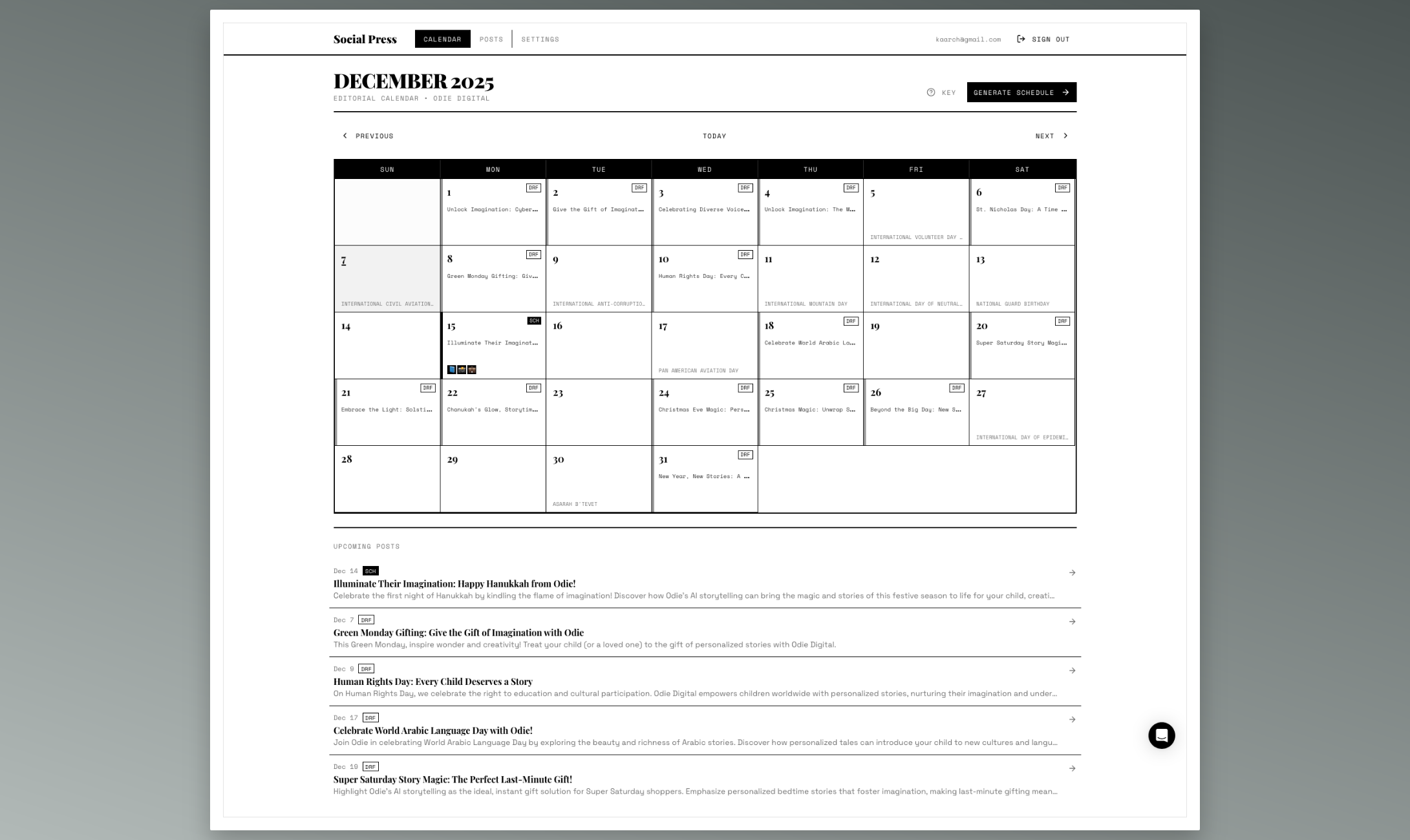 Social Press screenshot 1