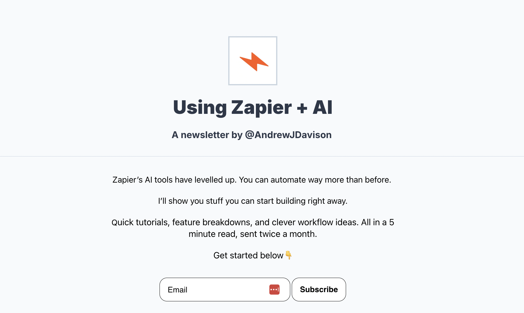Using Zapier + AI screenshot 1