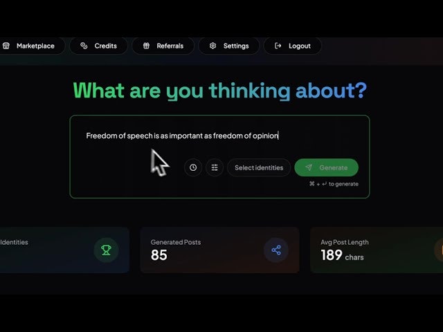 PostIdentity screenshot 1