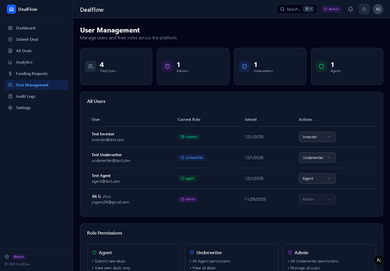 DealFlow screenshot 2