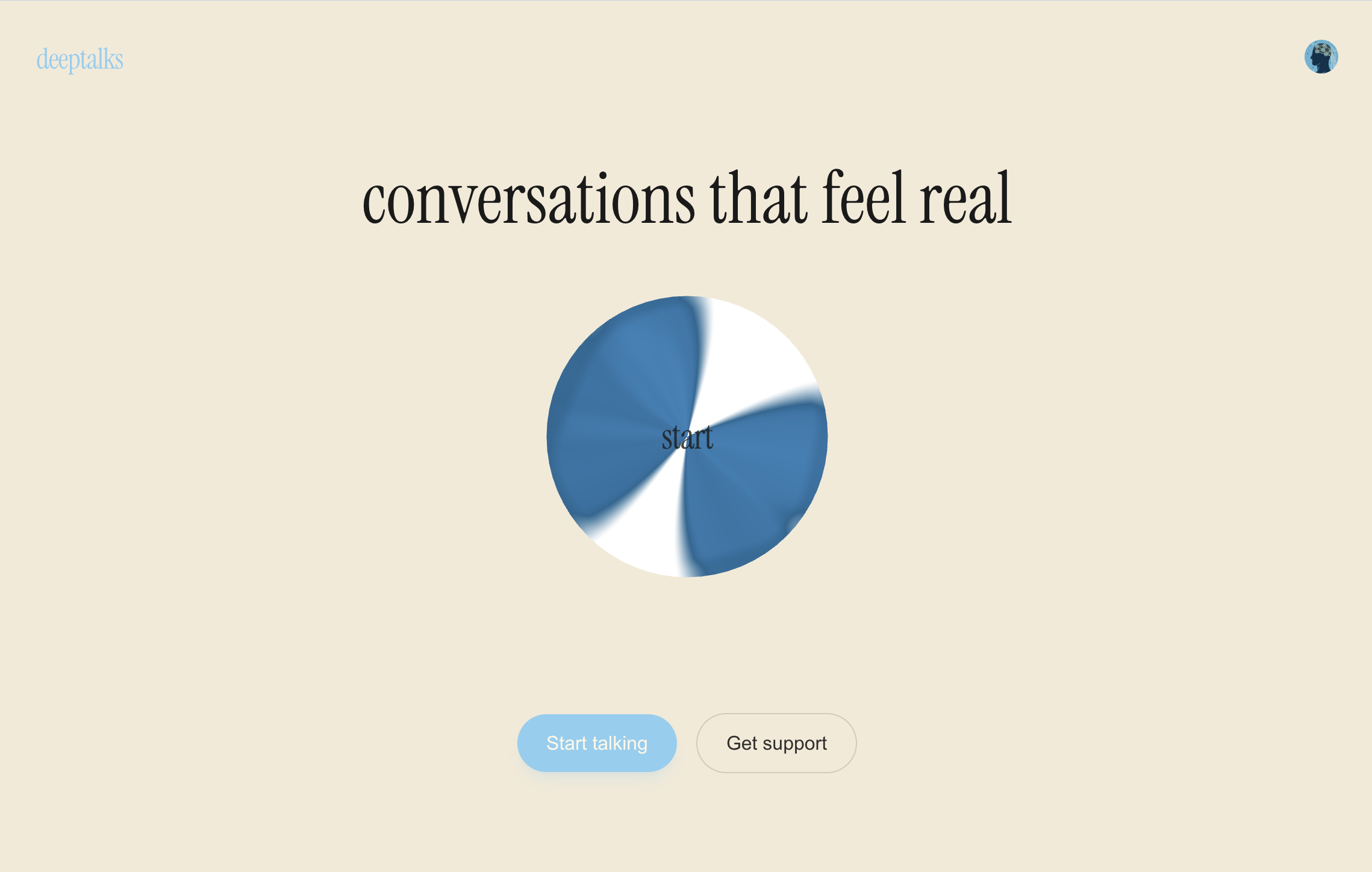 Deeptalks screenshot 1