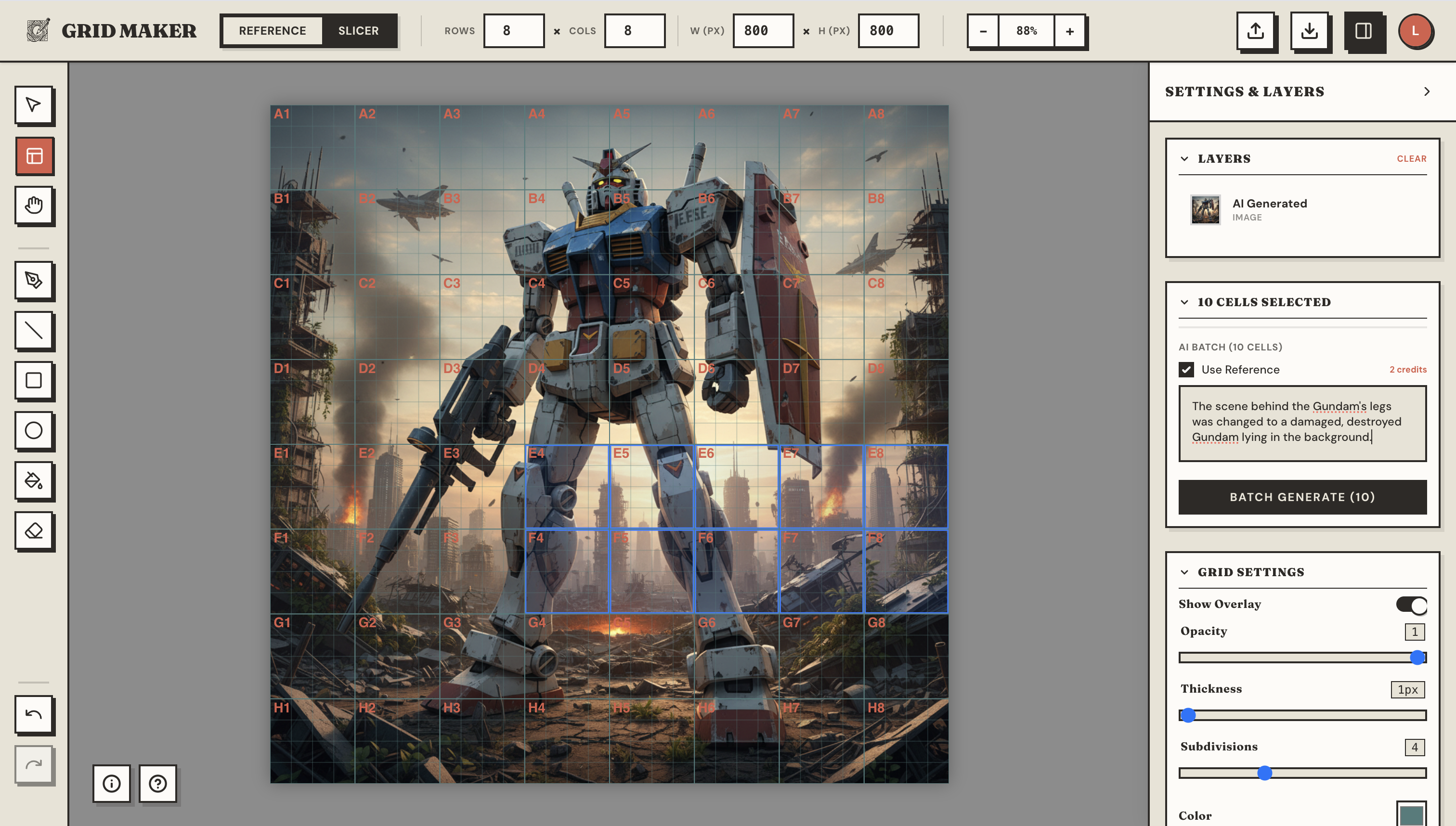 Grid Maker screenshot 3