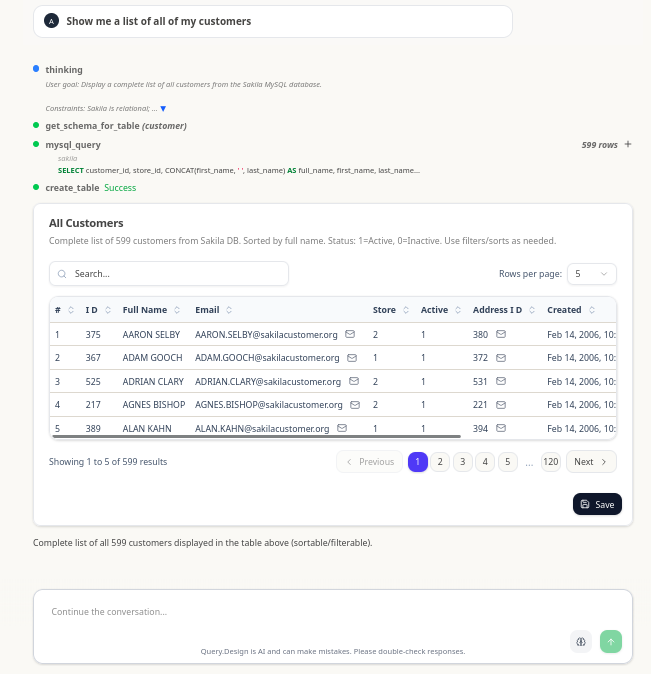 Query.Design — AI Dashboards & Analytics screenshot 3