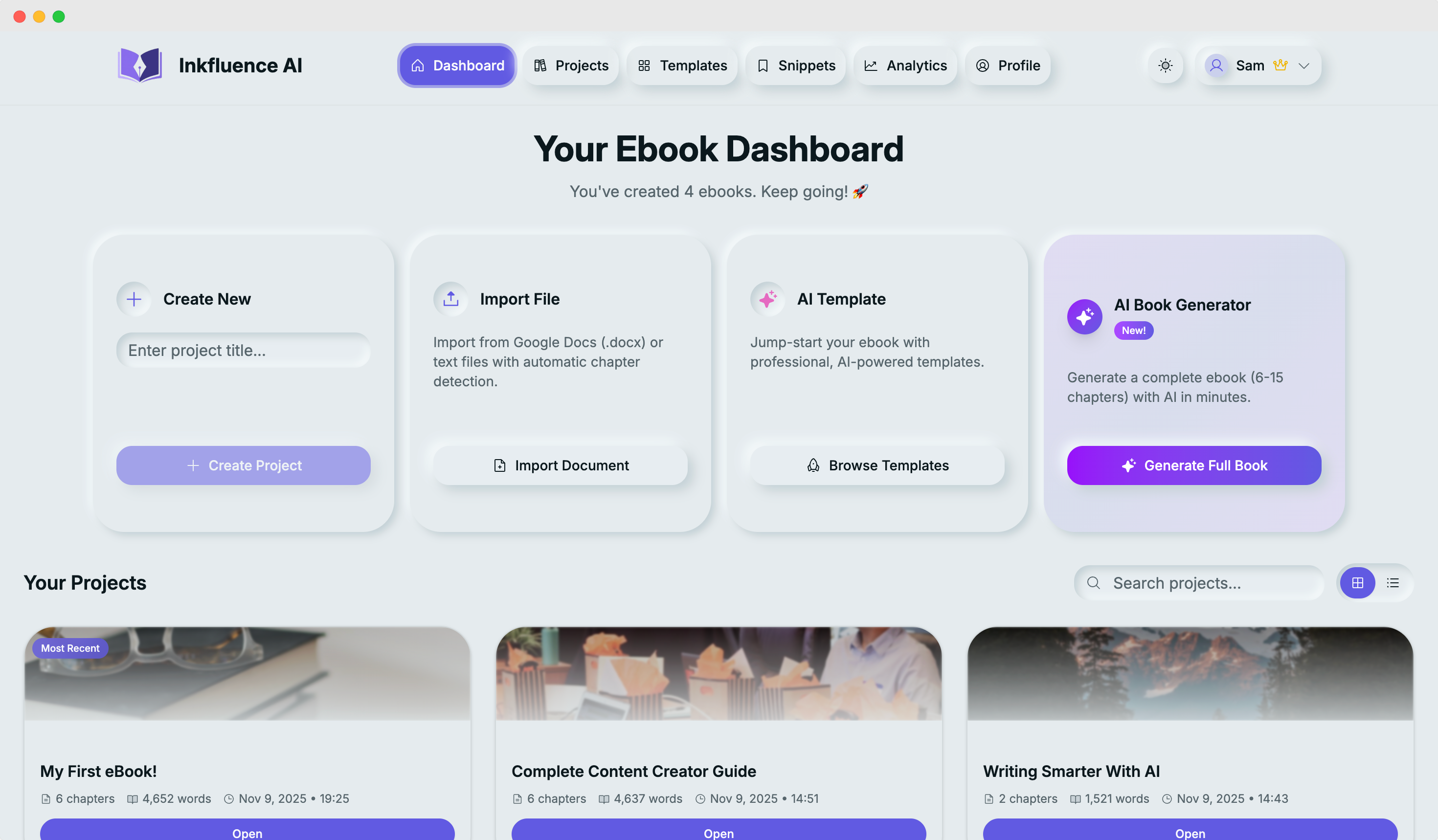 Inkfluence AI screenshot 1