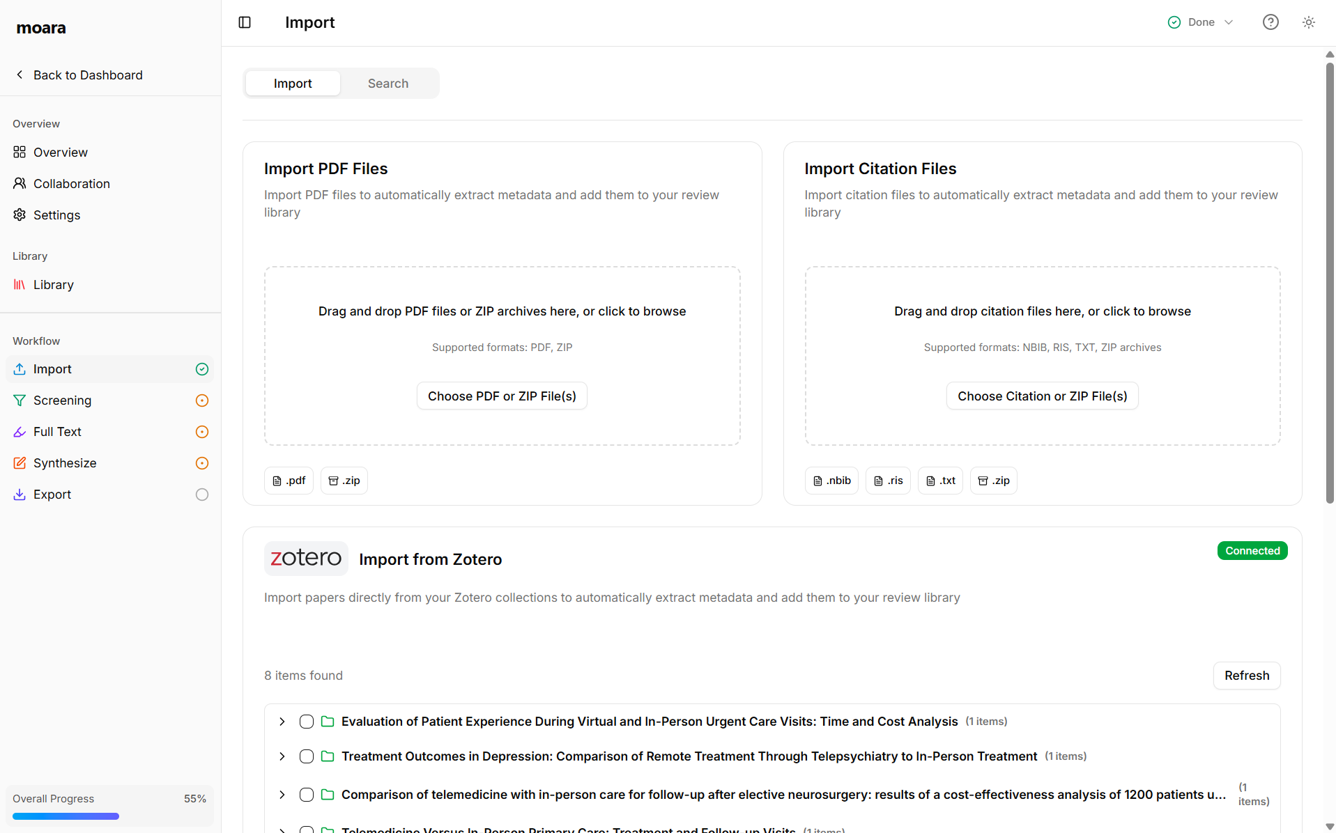 moara.io screenshot 4