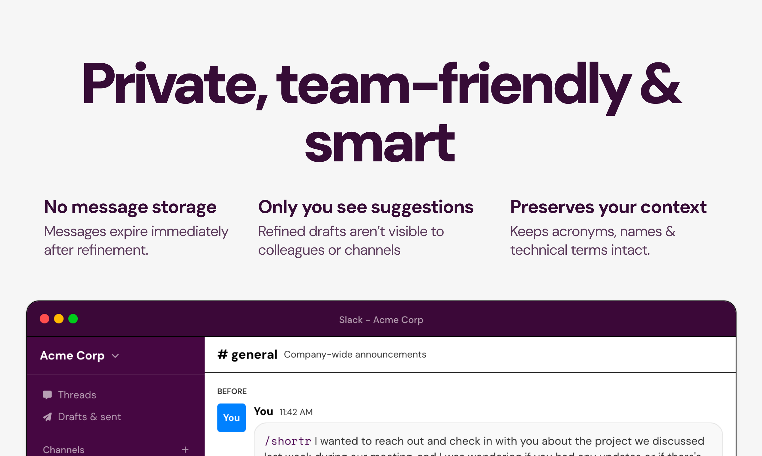 Clear for Slack screenshot 3