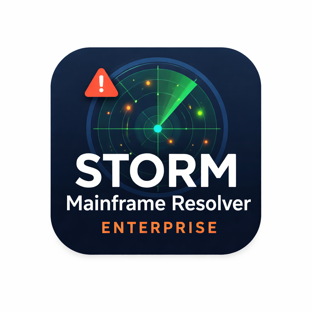 STORM Mainframe Resolver Enterprise screenshot 1