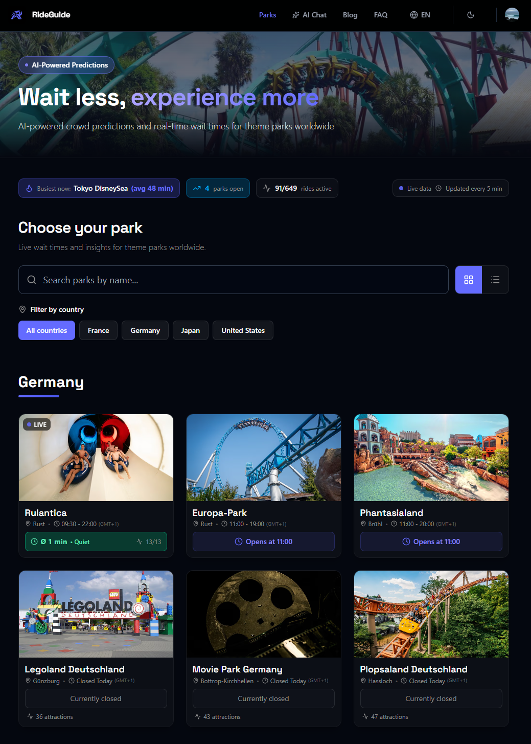 Rideguide screenshot 2