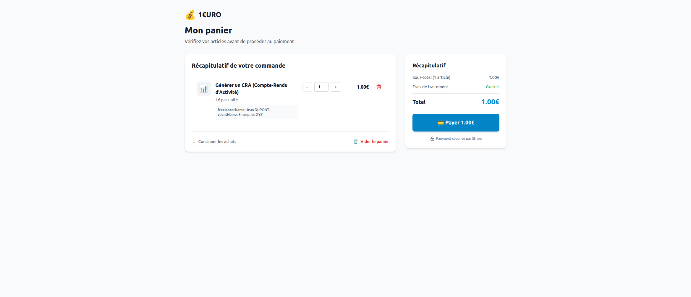 1€URO screenshot 2