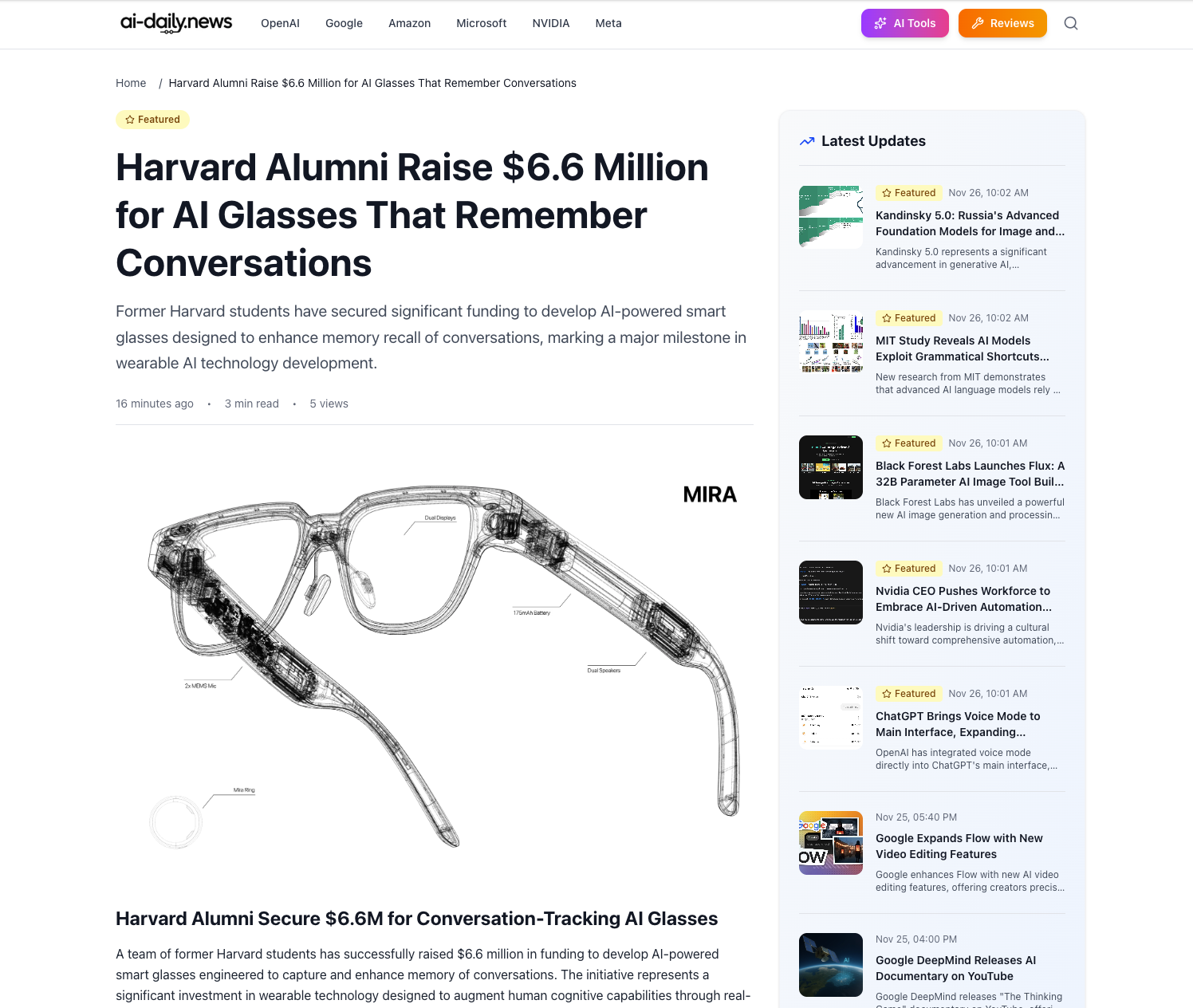 Ai Daily News - AI Tools Marketplace screenshot 3