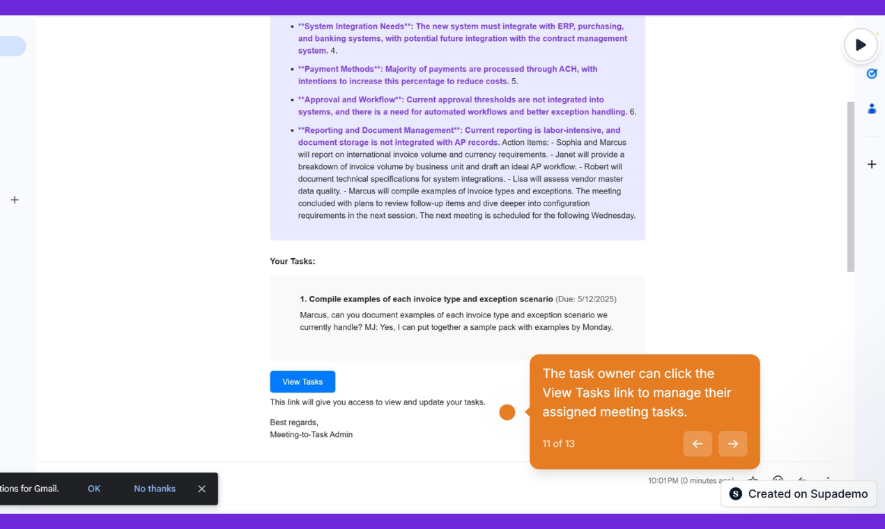 TaskIQ - Meeting tasks by email screenshot 10